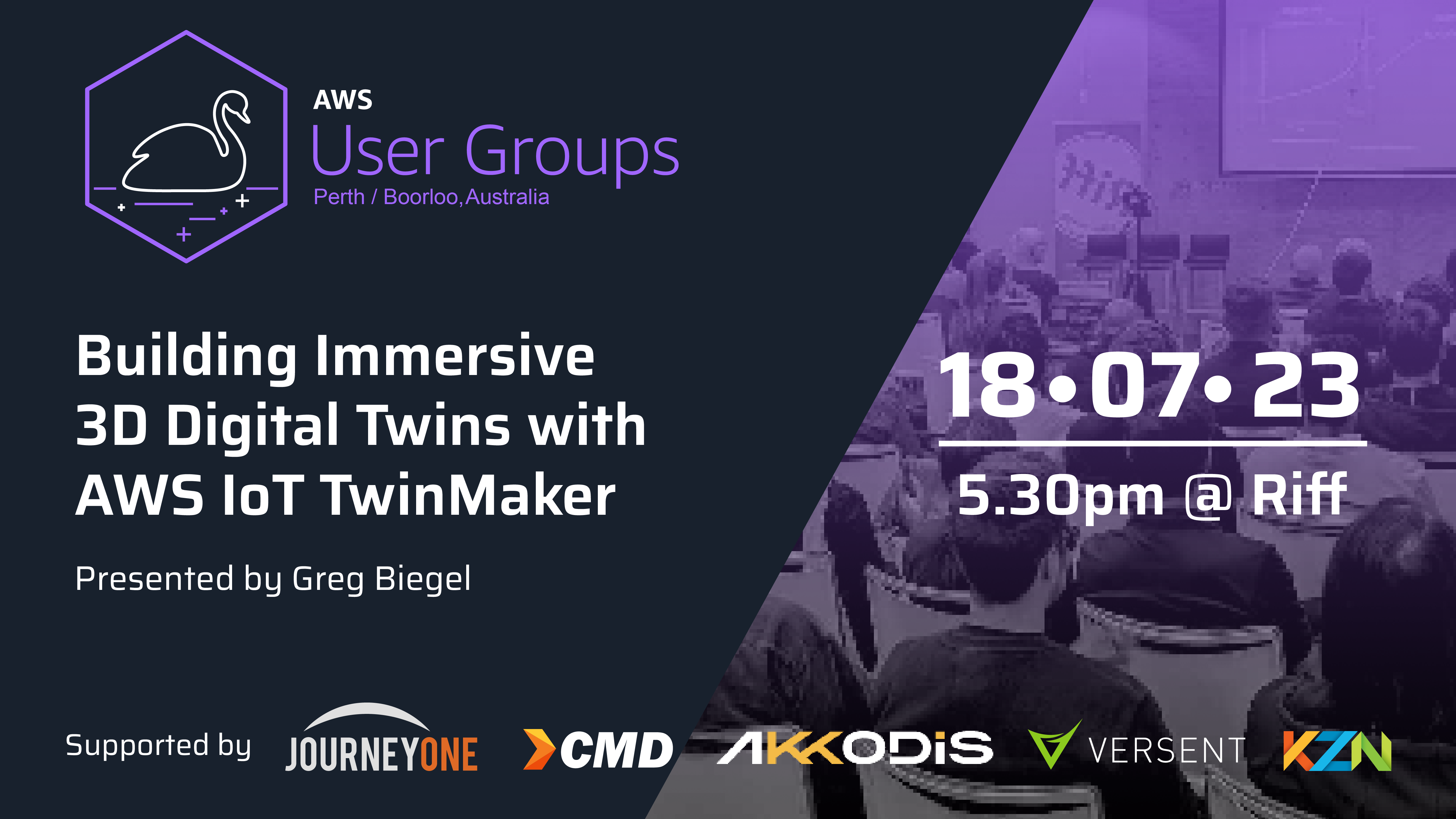 Cover Image for Building Immersive 3D Digital Twins with AWS IoT TwinMaker
